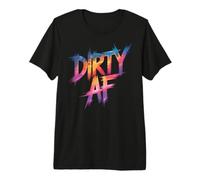 Divertente Dirty AF Mud Run Queen Mudding Princess My Muddy Squad Maglietta Premium