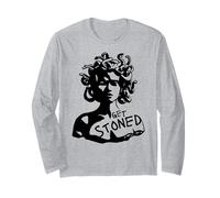 Divertente Disegno di Medusa Maglia a Manica