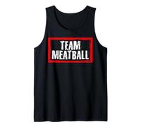 Divertente Distressed Team Meatball Regali per le donne Canotta