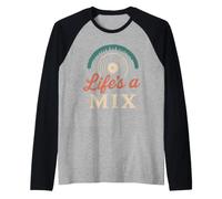 Divertente DJ Humor Meme Non Chiedere Richieste Drop Beats Maglia con Maniche Raglan