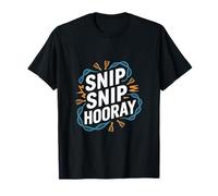 Divertente DNA di biologia Crispr - Snip Snip Hooray Maglietta
