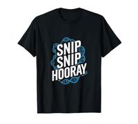 Divertente DNA di biologia Crispr - Snip Snip Hooray Maglietta