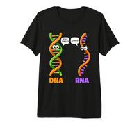Divertente Dna RNA Che Dice Ancora Single Sempre Maglietta Premium