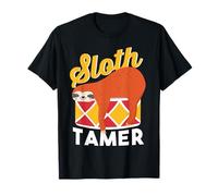 Divertente domatore di bradipi Equipaggio del Circo Tema Maglietta