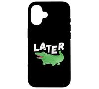 Divertente dopo alligatore gioco di parole alligatore amante rettile coccodrillo amore Custodia per iPhone 16