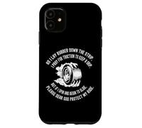Divertente drag racer laici gomma dicendo auto da corsa ragazzo design Custodia per iPhone 11