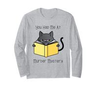 Divertente e Accogliente Amante dei Libri misteriosi Che Mi avevi al mistero dell'omicidio Maglia a Manica