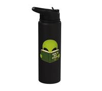 Divertente e carino Come acquistare Bitcoin Aliens Crypto Lovers Stainless Steel Insulated Water Bottle