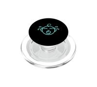 DIVERTENTE E CARINO CRY BABY - PROGETTATO BAMBINO BLU CHE PopSockets PopGrip per MagSafe