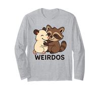 Divertente e Carino Fantastico Opossum e Procione Regalo per Uomini, Donne e Bambini Maglia a Manica