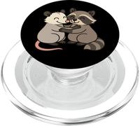 Divertente e carino fantastico opossum e procione regalo per uomini, donne e bambini PopSockets PopGrip per MagSafe