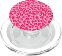 Divertente e carino rosa ghepardo leopardo cuori modello per ragazze PopSockets PopGrip per MagSafe