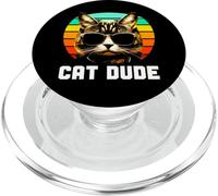 Divertente e divertente gatto peloso felino pelliccia bambino gattino fratello regalo PopSockets PopGrip per MagSafe