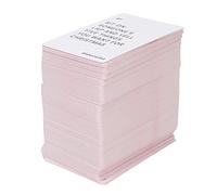 Divertente e Divertente Gioco di Carte Sfida, Set Inglese 250 Pezzi, Ottimo per Adulti/amici, Migliora le Relazioni, Portatile per Riunioni di Famiglia, Ecologico