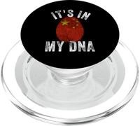 Divertente è nel mio DNA Bandiera cinese Impronta digitale PopSockets PopGrip per MagSafe