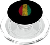 Divertente è nel mio DNA Bandiera Guinea Impronta digitale PopSockets PopGrip per MagSafe
