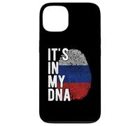 Divertente è nel mio DNA Bandiera Russia Impronta digitale Custodia per iPhone 13