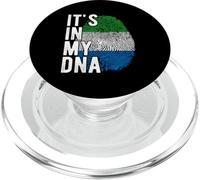 Divertente è nel mio DNA Bandiera Sierra Leone Impronta digitale PopSockets PopGrip per MagSafe