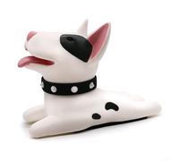 Divertente e pratico fermaporta in PVC per un uso sicuro e facile in qualsiasi stanza (cane bianco)