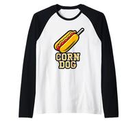 Divertente e Vivace Cibo per Cani di Mais Maglia con Maniche Raglan