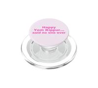 Divertente Ebraico Felice Yom Kippur rosa PopSockets PopGrip per MagSafe