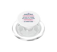 Divertente Educatrice donna Collega Straordinaria Educatrice PopSockets PopGrip per MagSafe