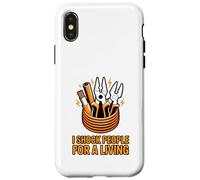 Divertente elettricista I Shock Persone Per Vivere Custodia per iPhone X/XS