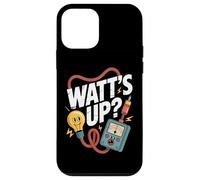 Divertente elettricista Watt's Up Grafica Custodia per iPhone 12 mini