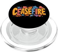 Divertente emblema discorso cessate il fuoco PopSockets PopGrip per MagSafe