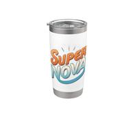 Divertente emblema discorso supernova Bicchiere termico in acciaio inox doppia parete