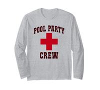 Divertente equipaggio per feste in piscina fuori servizio bagnini viaggio crociera Maglia a Manica