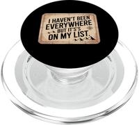 Divertente escursionismo T Non sono stato ovunque ma è sulla mia lista PopSockets PopGrip per MagSafe