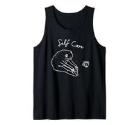 Divertente estetica Mindfulness Cottagecore Self-Care Frog Canotta