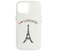 Divertente Europa Londra Gran Bretagna Torre Eiffel Parigi Custodia per iPhone 14