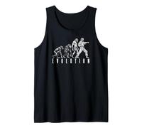 Divertente evoluzione di arti marziali Jiu Jitsu Karate Judo Budo Gi Canotta