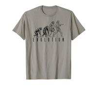 Divertente evoluzione di arti marziali Jiu Jitsu Karate Judo Budo Gi Maglietta