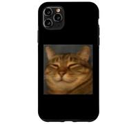 Divertente Faccia Gatto Faccia Primo Piano Sfocato Foto Meme Custodia per iPhone 11 Pro Max