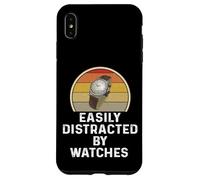 Divertente facilmente distratto dagli orologi Watch Lover Collector Custodia per iPhone XS Max
