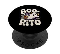 Divertente fantasma di Halloween Boo-Rito PopSockets PopGrip Adesivo