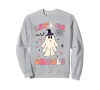 Divertente Fantasma spettrale Costume di Halloween Groovy Let's Go Ghouls Felpa