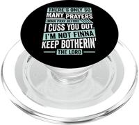 Divertente Fede cristiana Tante preghiere prima di sgridarti PopSockets PopGrip per MagSafe