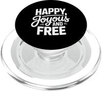 Divertente Felice Gioioso Detto Sobrietà Donne Uomini PopSockets PopGrip per MagSafe