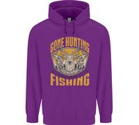 Divertente Felpa Per Bambini Cacciatore Che Va A Caccia E Poi A Pesca