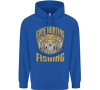 Divertente Felpa Per Bambini Cacciatore Che Va A Caccia E Poi A Pesca