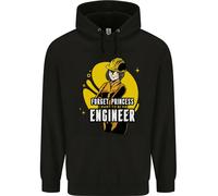 Divertente Femminile Engineer Forget Princess Bambini Felpa con Cappuccio