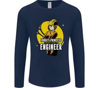 Divertente Femminile Engineer Forget Princess Uomo Maniche
