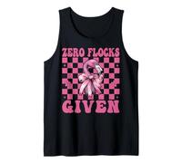 Divertente Fenicottero Ragazza Mamma Rosa Coquette Arco Zero Stormi Dati Canotta
