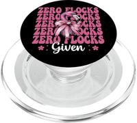Divertente fenicottero ragazza mamma rosa coquette arco zero stormi dati PopSockets PopGrip per MagSafe