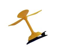 Divertente fermaglio per capelli a forma di mulino a vento per ragazza e ragazza, bella clip per capelli girevole, per feste di compleanno, decorazione per capelli