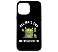 Divertente festa del papà Bere Tutto Hail The Beer Monster Custodia per iPhone 13 Pro Max
